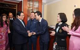 Thủ tướng Phạm Minh Chính gặp gỡ kiều bào tại Séc