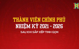 Bộ máy Chính phủ sau khi sắp xếp, tinh gọn