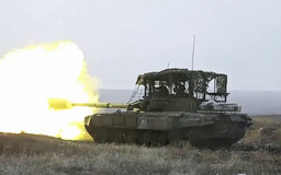Xe tăng T-72B3 của Nga khai hoả tại chiến trường Ukraine