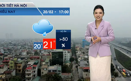 Dự báo thời tiết chiều | 20/02/2025