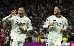 Mbappe tỏa sáng với cú hat-trick, Real Madrid đại thắng Man City