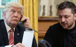 Ông Trump và ông Zelensky điện đàm về xung đột Ukraine