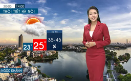 Dự báo thời tiết tối | 20/03/2025