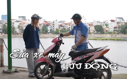Sửa xe máy lưu động | Nhịp sống Hà Nội | 20/03/2025