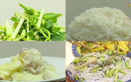 Bún xào rau cần - Món ngon đất Cổ Loa