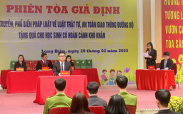 Phiên tòa giả định xử học sinh gây tai nạn chết người
