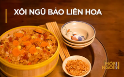 Xôi Ngũ Bảo Liên Hoa | Món ngon ở Hà Thành | 21/05/2025