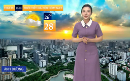 Dự báo thời tiết trưa | 21/05/2025