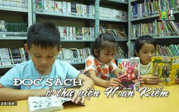 Đọc sách ở thư viện Hoàn Kiếm