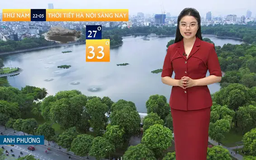 Dự báo thời tiết trưa | 22/05/2025