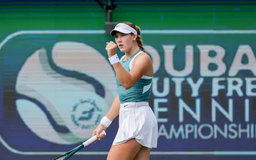Mirra Andreeva làm nên lịch sử tại giải quần vợt Dubai Championship