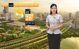 Dự báo thời tiết | 23/04/2025
