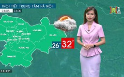 Dự báo thời tiết ngày 24/05/2023