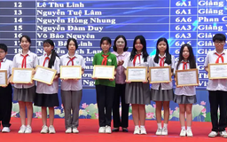 Hơn 1.000 học sinh quận Ba Đình đoạt giải thi Olympic
