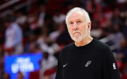 HLV Gregg Popovich vắng mặt hết mùa giải NBA 2024/2025