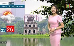 Dự báo thời tiết ngày 25/04/2023