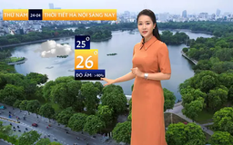 Dự báo thời tiết | 24/04/2025