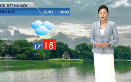 Dự báo thời tiết chiều | 25/02/2025