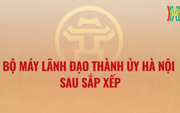 Bộ máy lãnh đạo Thành ủy Hà Nội sau sắp xếp