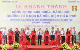 Khánh thành trường Tiểu học Hà Nội - Điện Biên Phủ