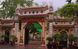 Chùa Xã Đàn trùng tu mừng 50 năm thống nhất đất nước