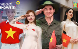 Nghệ sĩ Việt hưởng ứng trend 'Yêu Việt Nam' | Thế giới Showbiz | 25/04/2025