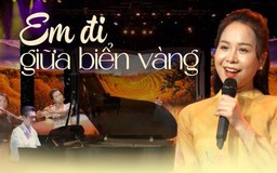 Em đi giữa biển vàng