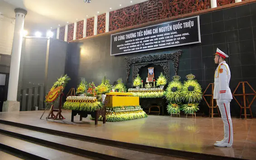 Tổ chức trọng thể Lễ tang đồng chí Nguyễn Quốc Triệu