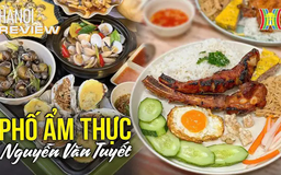 Có gì tại phố ẩm thực Nguyễn Văn Tuyết? | HANOI Review | 26/01/2025