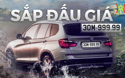 Biển số 30M-999.99 sắp được đưa ra đấu giá
