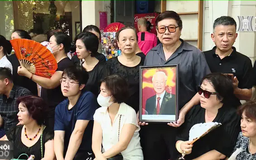 Người người tiễn đưa Tổng Bí thư Nguyễn Phú Trọng