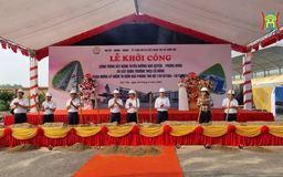 Khởi công xây dựng hai công trình chào mừng Ngày 10/10
