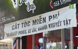 Cắt tóc miễn phí cho người nghèo
