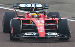 Lewis Hamilton ra mắt trong màu áo Ferrari