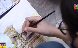Ký ức Hà Nội qua tranh ký họa