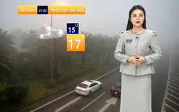 Dự báo thời tiết trưa | 27/02/2025