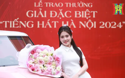 Mộc An nhận giải thưởng 'khủng' cuộc thi Tiếng hát Hà Nội