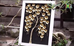 Sáng tạo tranh từ đồ tái chế