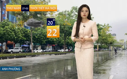 Dự báo thời tiết trưa | 27/03/2025