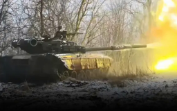 Nga tung đòn thổi bay xe tăng T-72M1 của Ukraine