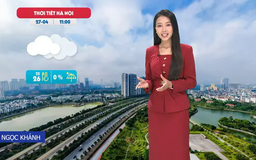 Dự báo thời tiết trưa | 27/04/2025