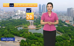 Dự báo thời tiết trưa | 27/05/2025
