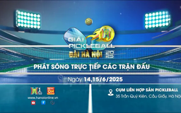Cách thức tham gia Giải pickleball Đài Hà Nội 2025