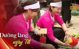 Đường làng ngày Tết