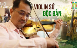 Âm sắc Hà Nội từ cây đàn violin sứ | HANOI Review | 27/03/2025
