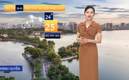 Dự báo thời tiết sáng | 28/05/2025