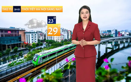 Dự báo thời tiết trưa | 28/05/2025