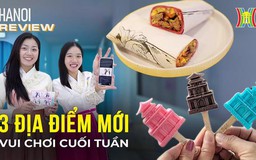 Trở thành cô gái Hàn Quốc, ăn bánh Ukraine và kem 3D Việt Nam | Hà Nội Reviews | 28/12/2023