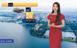 Dự báo thời tiết | 29/04/2025