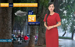 Dự báo thời tiết sáng | 29/05/2025